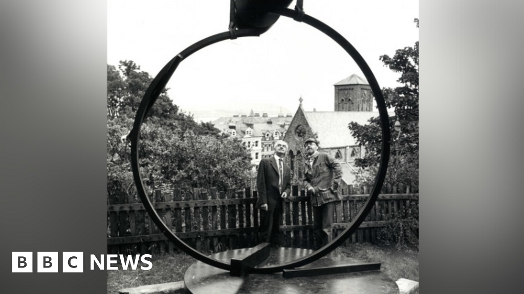 Bryan Kneale sculpture restored after co