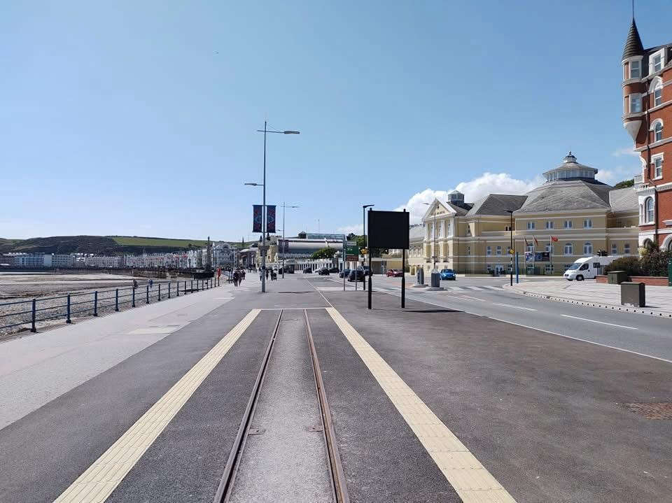 Case for horse tram tracks 'under f