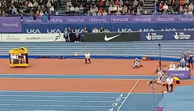 Corrin leaps to silver and breaks nation