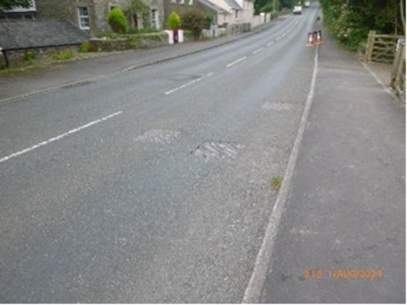 Disruption for motorists in Kewaigue are