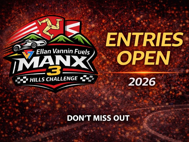 Entries now open for Manx Three Hills Ch