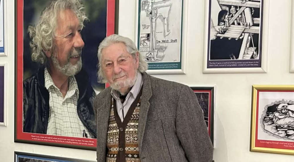 Exhibition tracks mine exploration