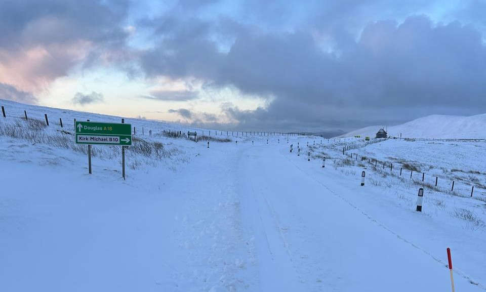 High ground could see 4 inches of snow o