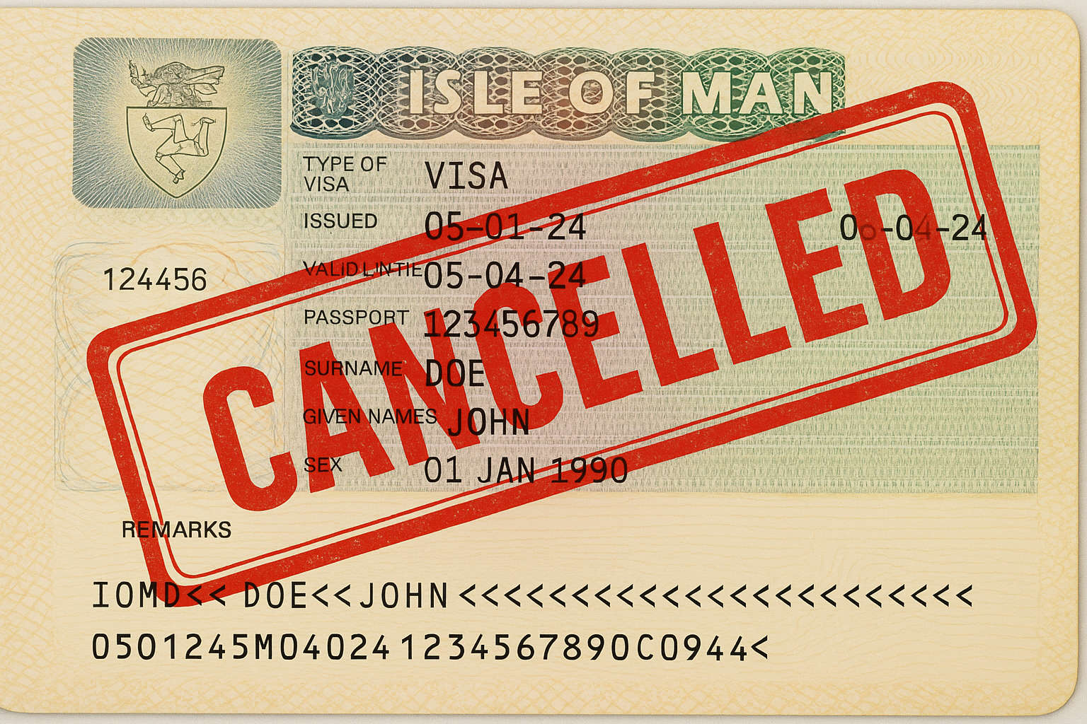 How many people come here without visas?