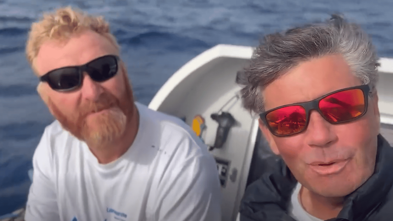 Isle of Man duo approach the finish line