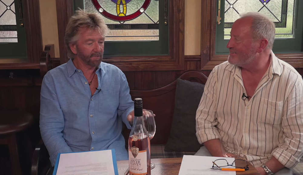 Noel Edmonds reveals taste of new Manx wines