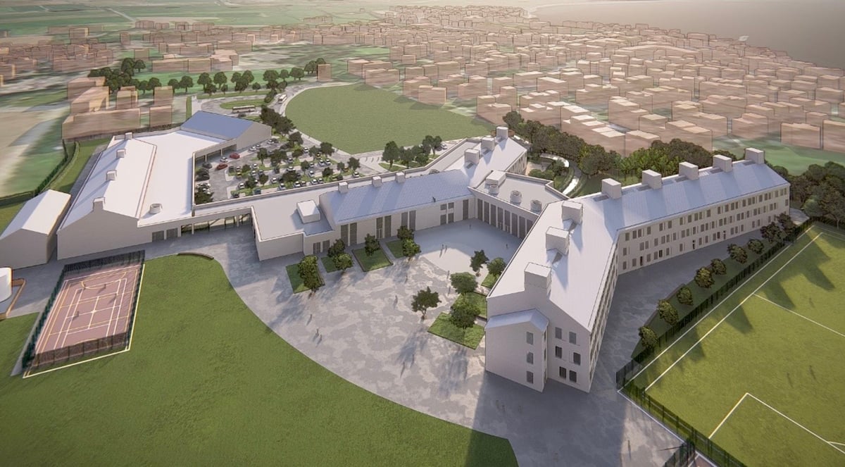 Pictures show how new Castle Rushen High