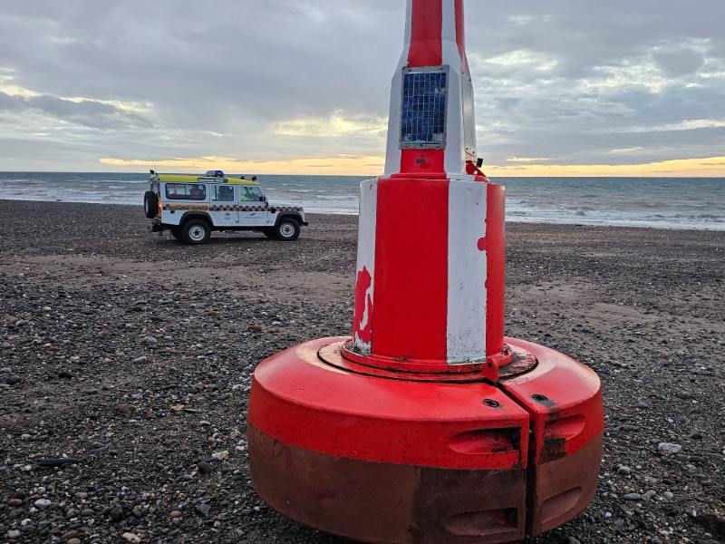 Residents asked not to touch washed up n