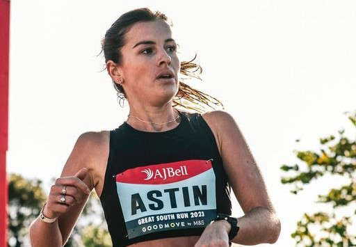 Sarah Astin breaks Isle of Man women’s m