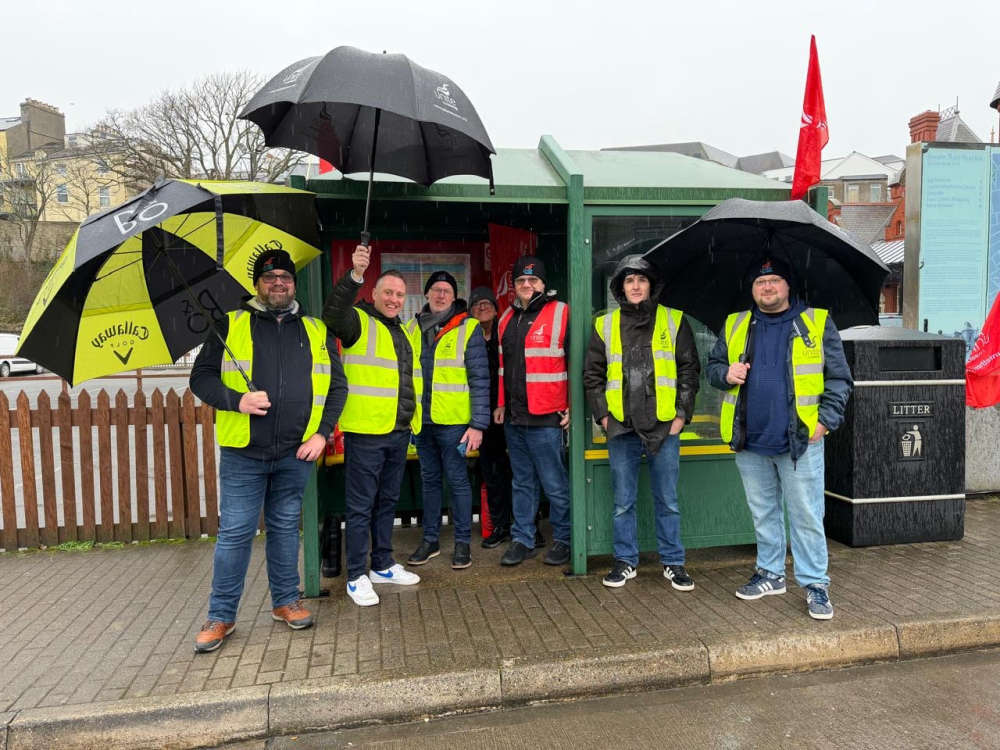 Saturday's strike-hit bus services liste