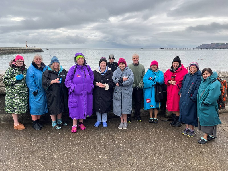 Sea swimming group praises growing commu