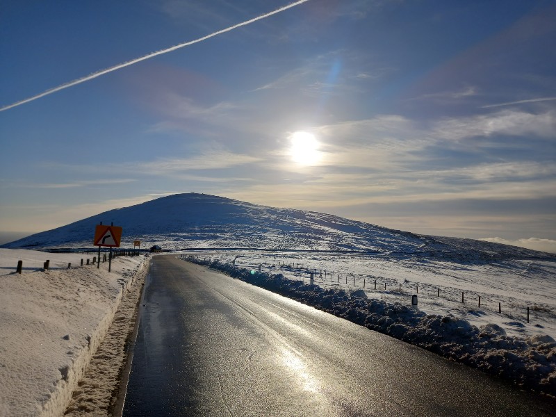 Yellow warning for wintry showers and ic